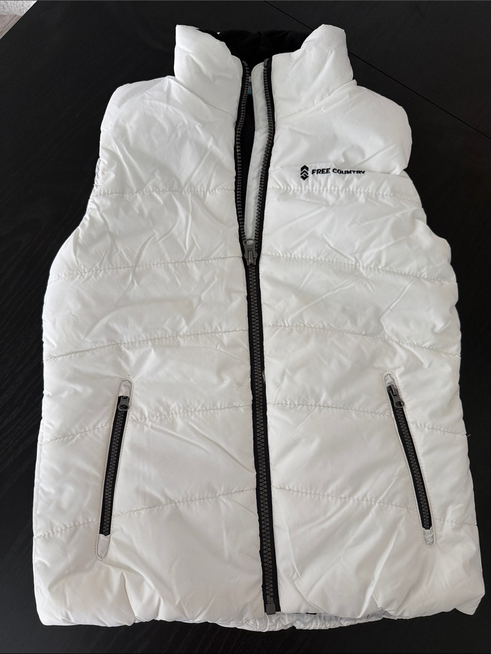 Free Country Navy Puffer Vest